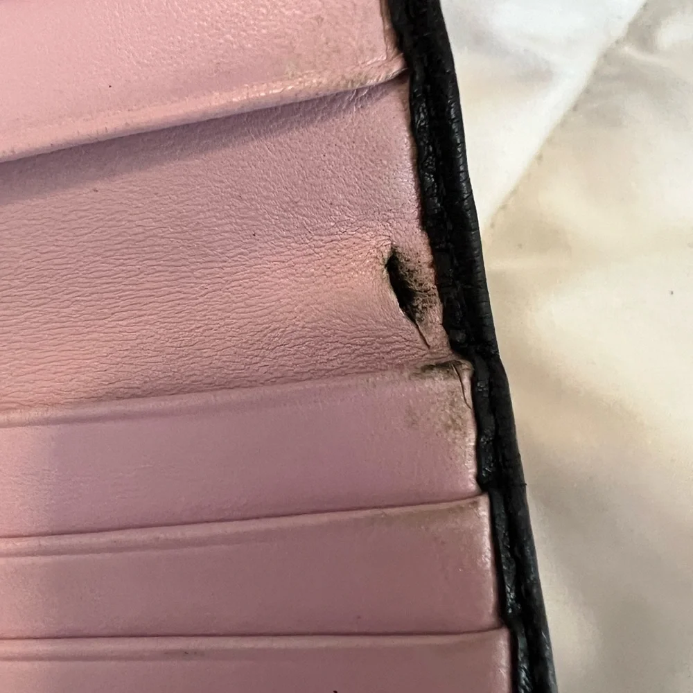 Coach Black Leather Wallet with Gold Accents - Picture 8 of 11